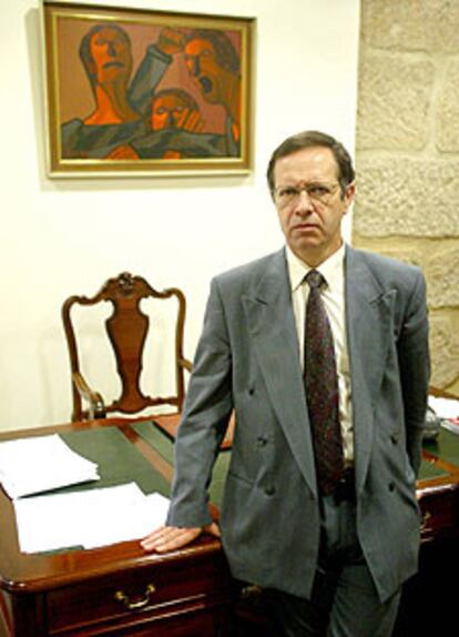 Ventura Pérez Mariño, en su despacho.