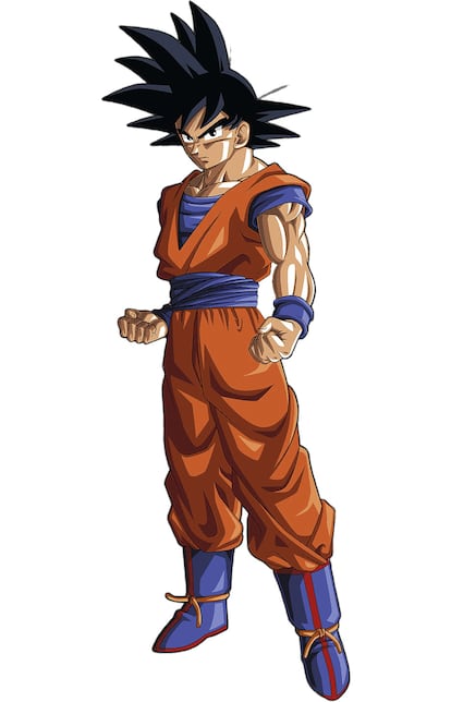 Son Goku, el protagonista de 'Bola de Dragón' y su personaje más recordado.