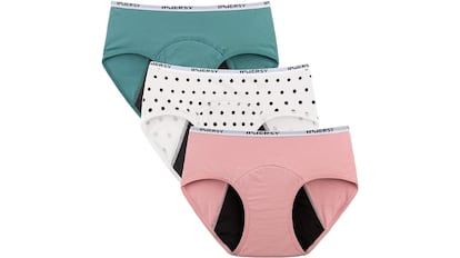 Este pack de bragas menstruales para niñas es top ventas en Amazon.