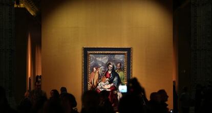 Exposición de El Greco en el Museo Santa Cruz (Toledo).
