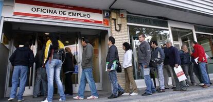 Oficina de empleo de la Comunidad de Madrid.