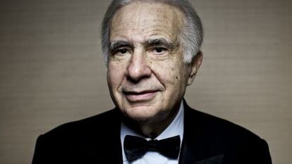 O investidor norte-americano Carl Icahn.