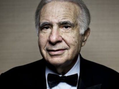 O investidor norte-americano Carl Icahn.