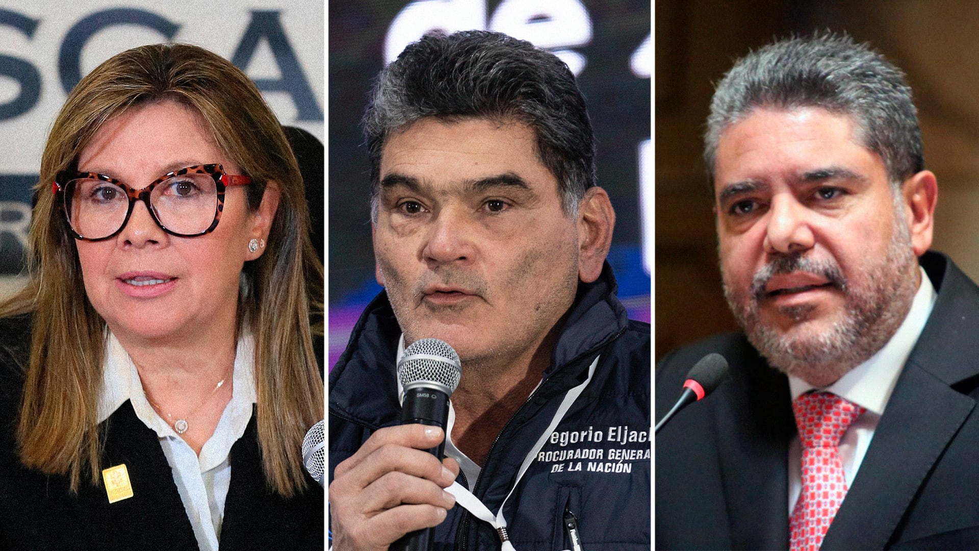 Contralor, procurador y fiscal de porcelana