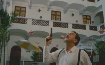 Fotograma de la película 'Maten a Chinto el violento' dirigida por Alberto Isaac y protagonizada por Pedro Armendáriz