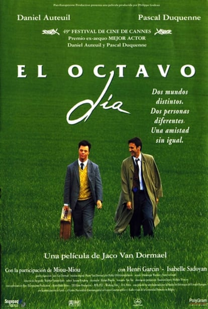 Carátula del 'El octavo día'. ¿Pueden hacerse amigos un hombre de negocios y un chaval con síndrome de Down?