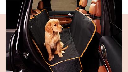 Este cubreasiento protege los asientos de tu coche del pelo y suciedad que acumule tu mascota