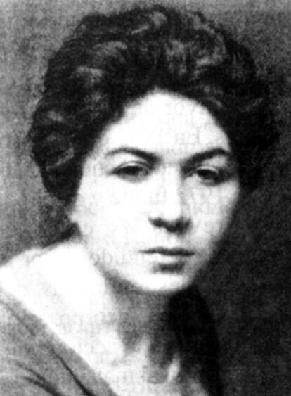 La poeta Alfonsina Storni.