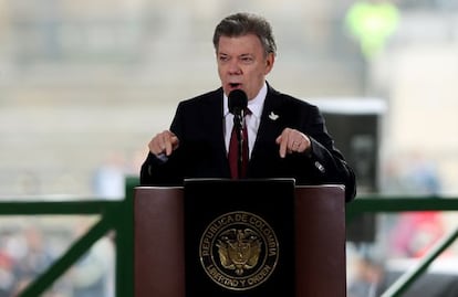 El presidente colombiano Juan Manuel Santos.