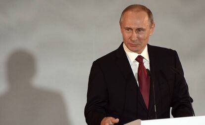 Vladimir Putin, presidente de Rusia.