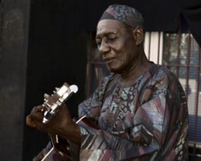 El músico ghanés Ebo Taylor.