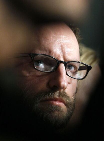 Steven Soderbergh, ayer en Cannes.