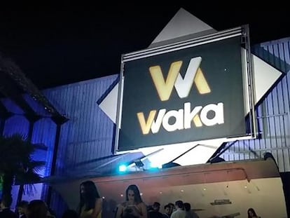 Una imgen de la discoteca Waka.