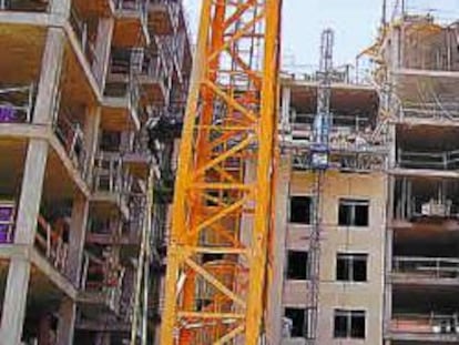 Viviendas en construcción en la Comunidad de Madrid