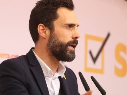 El diputat electe d'ERC, Roger Torrent.