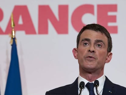 O ex-primeiro-ministro francês Manuel Valls apresenta seu projeto para a eleição presidencial.