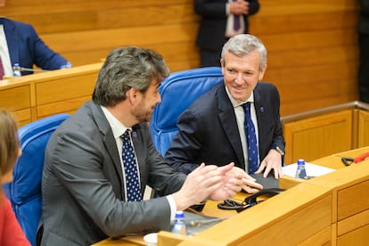 Alfonso Rueda y Diego Calvo