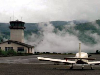 Instalaciones del aeropuerto de La Seu, en una imagen de 2003.