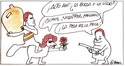 Viñeta de Peridis del 23 de junio de 2024.