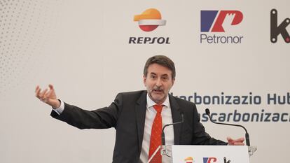 El consejero delegado de Repsol, Josu Jon Imaz, en mayo de 2022.