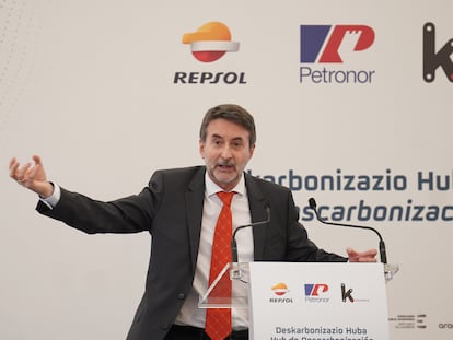 El consejero delegado de Repsol, Josu Jon Imaz, en mayo de 2022.