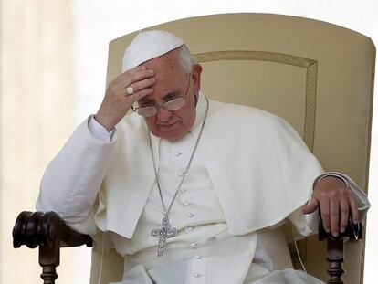 El papa Francisco en una imagen tomada en junio de este a&ntilde;o.