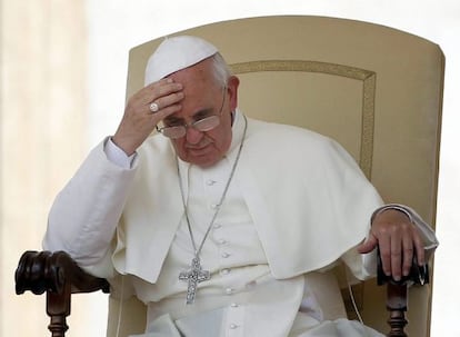 El papa Francisco en una imagen tomada en junio de este a&ntilde;o.