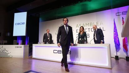 Antonio Garamendi, recientemente elegido presidente de CEOE