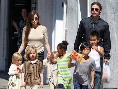 Angelina Jolie Brad pitt divorcio