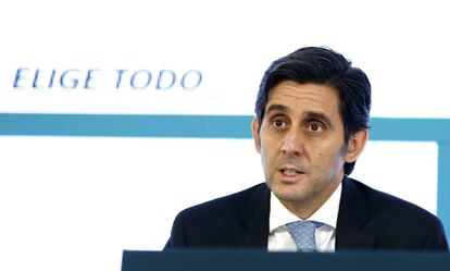 El presidente ejecutivo de Telefónica, José María Álvarez-Pallete.