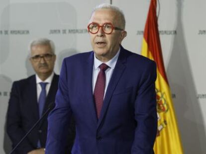 El consejero de Empleo, Jos&eacute; S&aacute;nchez Maldonado. 