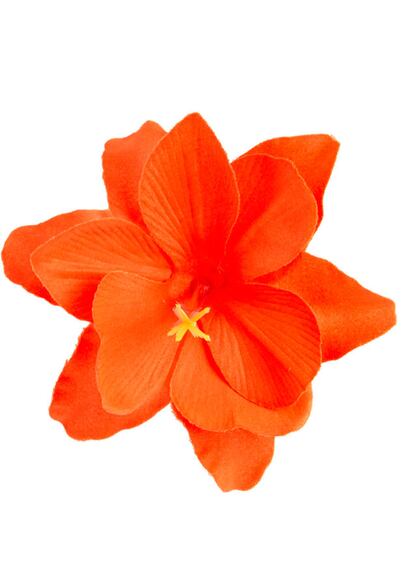 Flor naranja, de Asos.