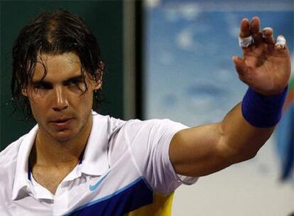 Nadal, tras vencer a Karol Beck.