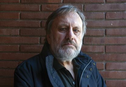 O filósofo e sociólogo esloveno Slavoj Žižek.