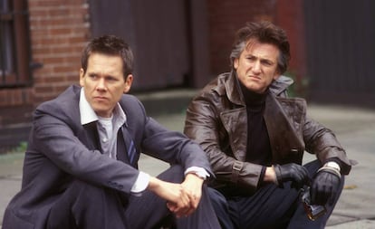 Kevin Bacon y Sean Penn, en 'Mystic River'.