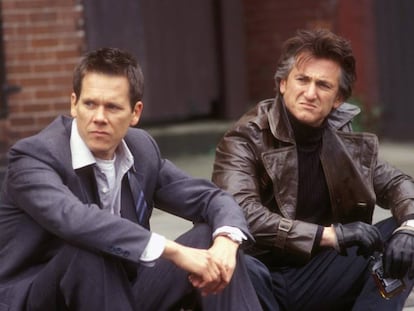 Kevin Bacon y Sean Penn, en 'Mystic River'.