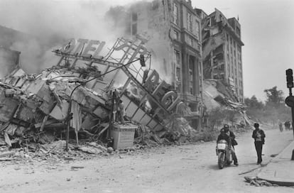 Hotel Regis. Ciudad de México. Terremoto de 1985.