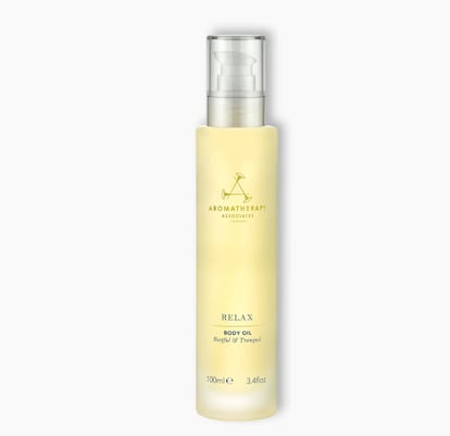 Relax Body Oil Pump, aceite corporal de Aromatherapy Associates.