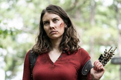 Lauren Cohan, en la 11ª temporada de 'The Walking Dead'.