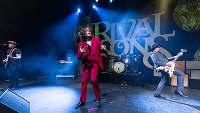 Rival Sons actuando en The Fillmore de Detroit, Michigan, en enero de 2023.