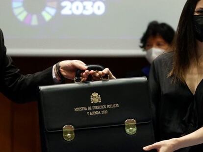 Ione Belarra toma su cartera como ministra de Derechos Sociales y Agenda 2030. Este julio, España presenta su examen voluntario ante la ONU sobre el cumplimiento de los Objetivos de Desarrollo Sostenible.