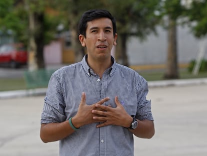 Pedro Kumamoto en Guadalajara (EStado de Jalisco), en 2015.