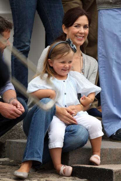 Las princesas Mary e Isabella.