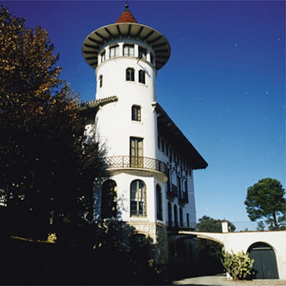 La casa del 'hereu' de los Raventós, proyectada por Puig i Cadafalch en 1915.