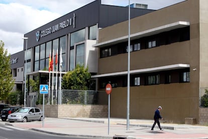 The Juan Pablo II school in the Madrid district of Alcorcón.