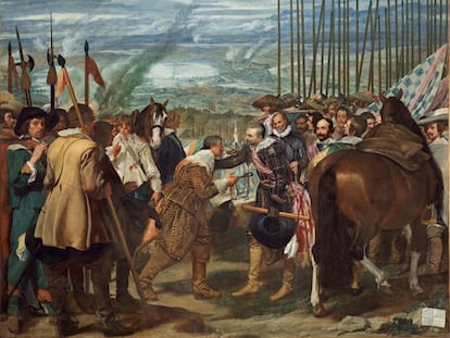 'La rendición de Breda' (1634) de Diego de Silva y Velázquez.