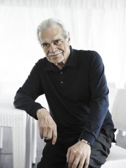 Omar Sharif, en el festival de Venecia de 2009.