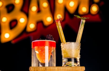 El cóctel Chipotle Chillón, de la coctelería Salmón Gurú.