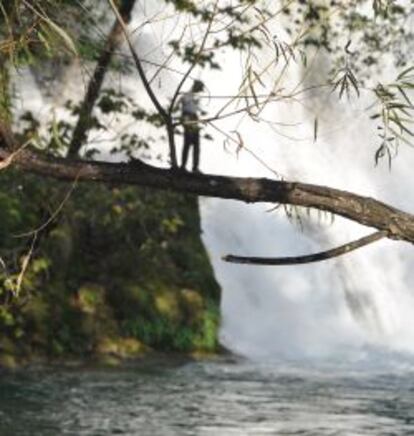 La cascada Tamul, en San Luis de Potosí.