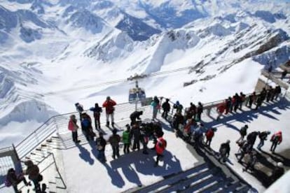 Vistas desde el observatorio del Pic du Midi de Bigorre (Pirineo francés).